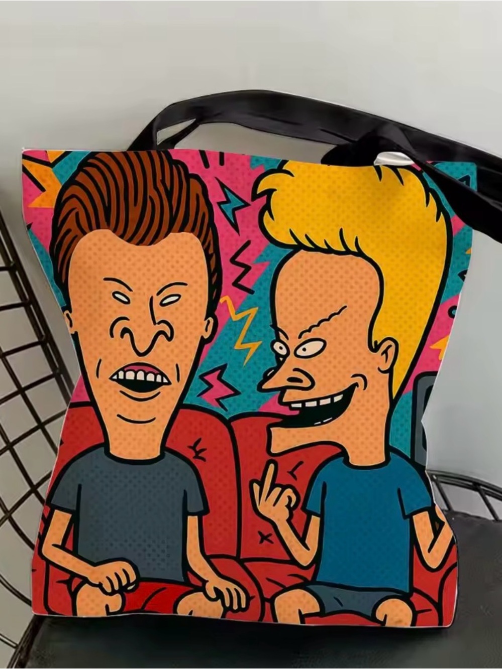 Beavis And Butthead Canvas Tote